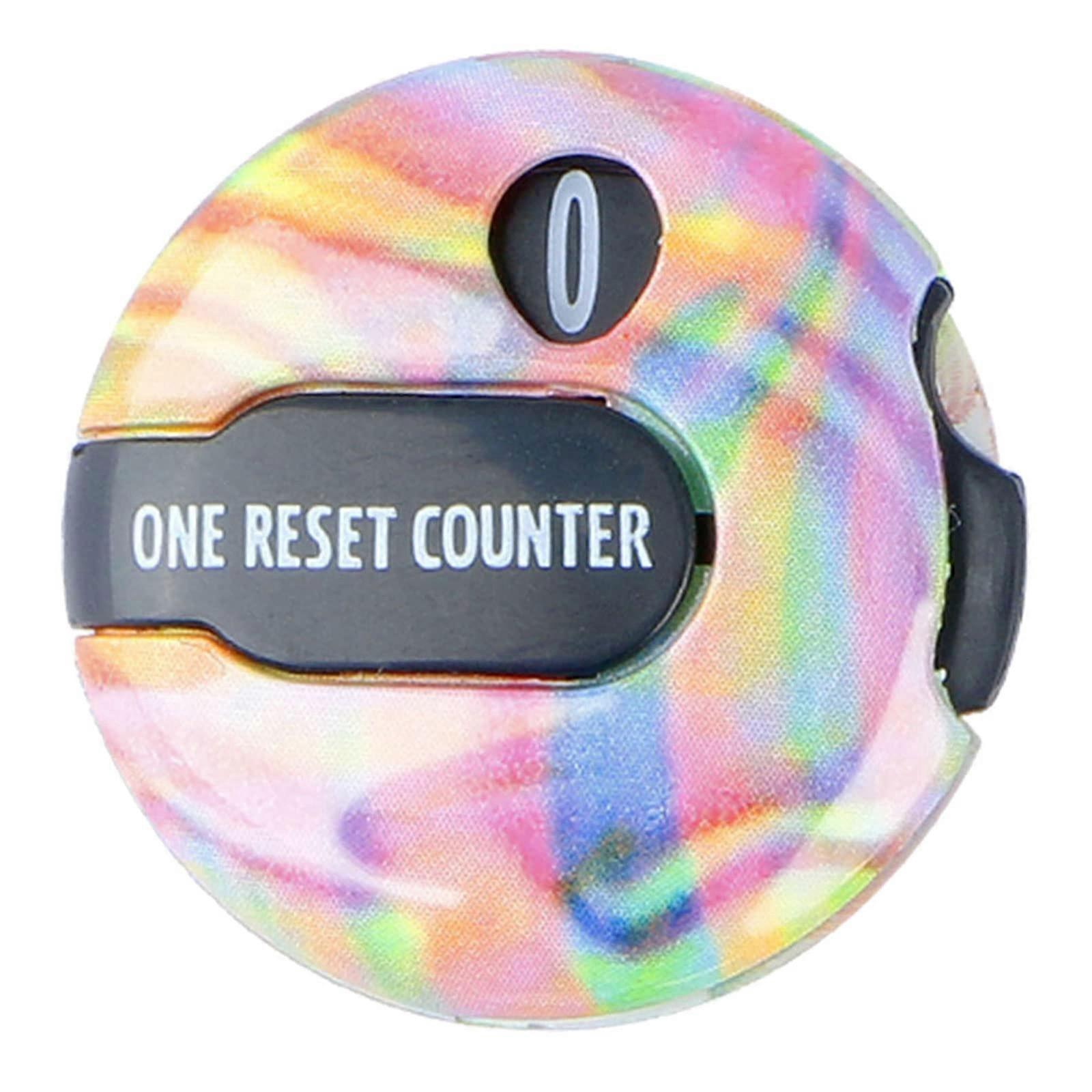 Score Counter Counter Counter Clicker EIN Touch Reset For Golf Game Scorekeeper Outdoor Sport Rainbow