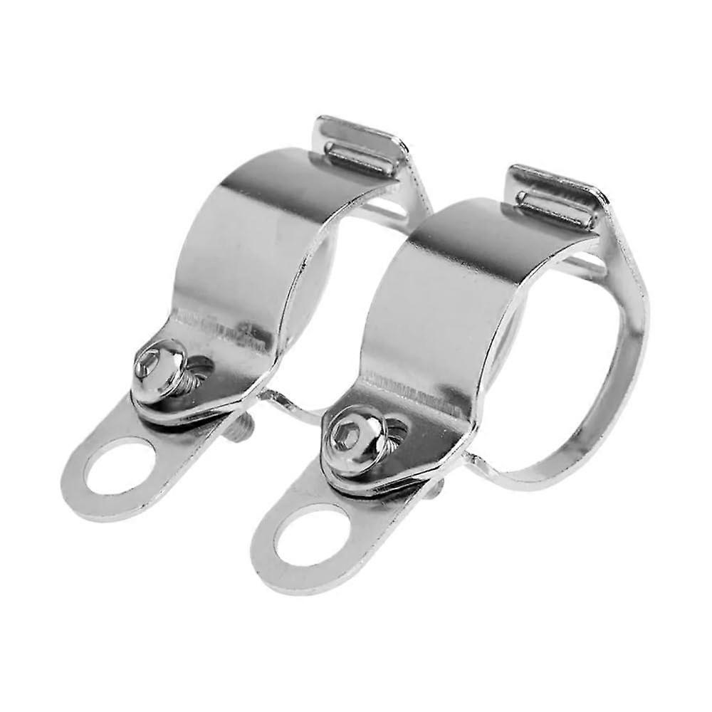 Motorcycle Light Clamp 30-43mm Adjustable Fork Mount Turn Signal Light Mount Bracket Lamp Holder Clamp