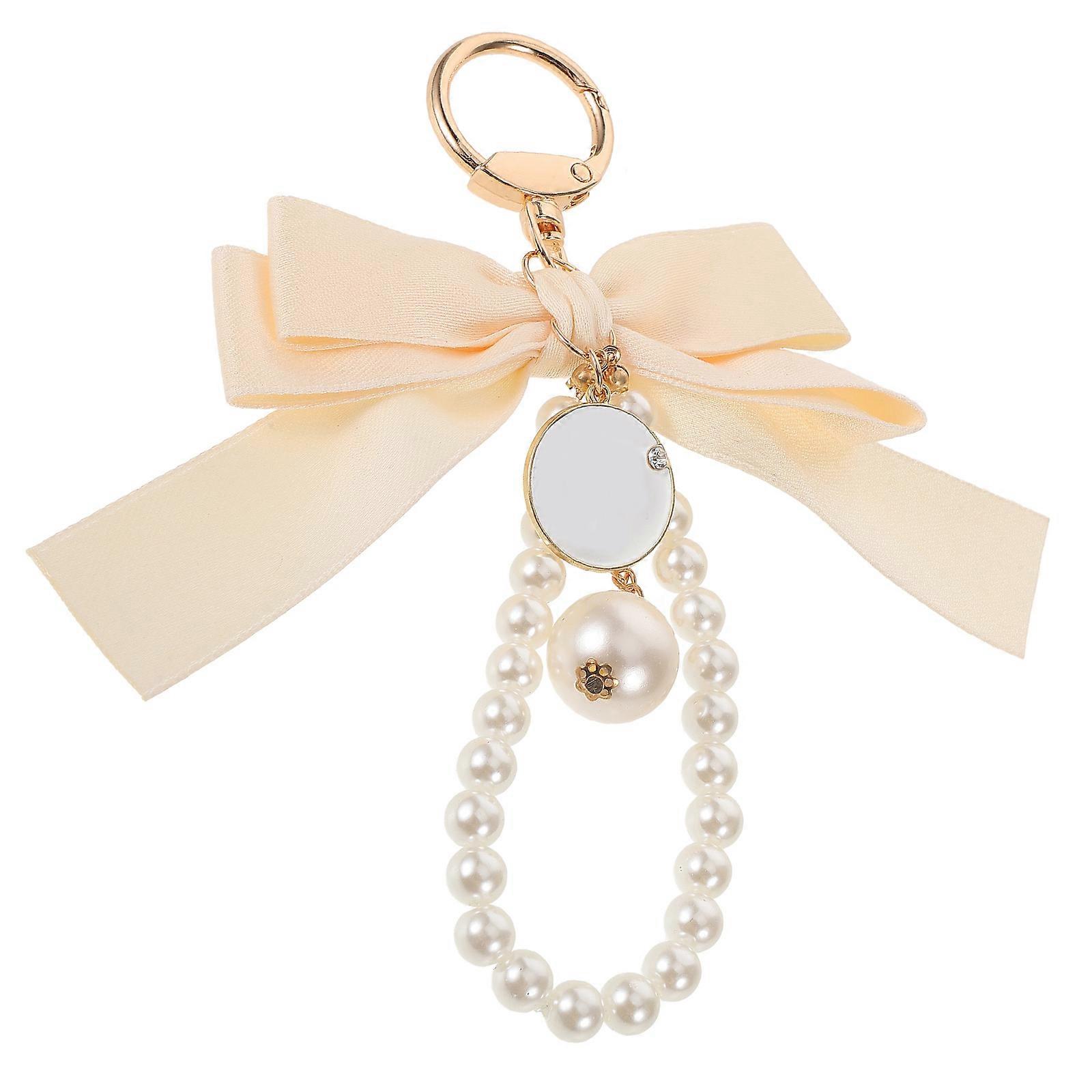 Sophisticated Key Ring with Bow Design, Adding Elegance to Your Accessories