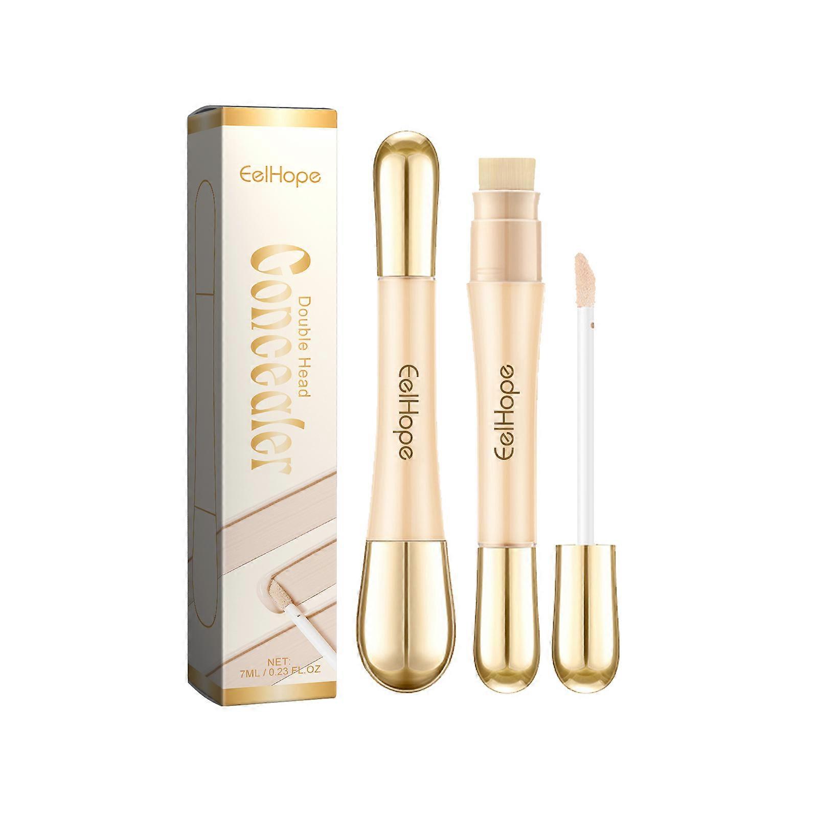 Correcteur éclaircissant et imperméabilisant Stick 1pcs Eelhope Double Head Concealer