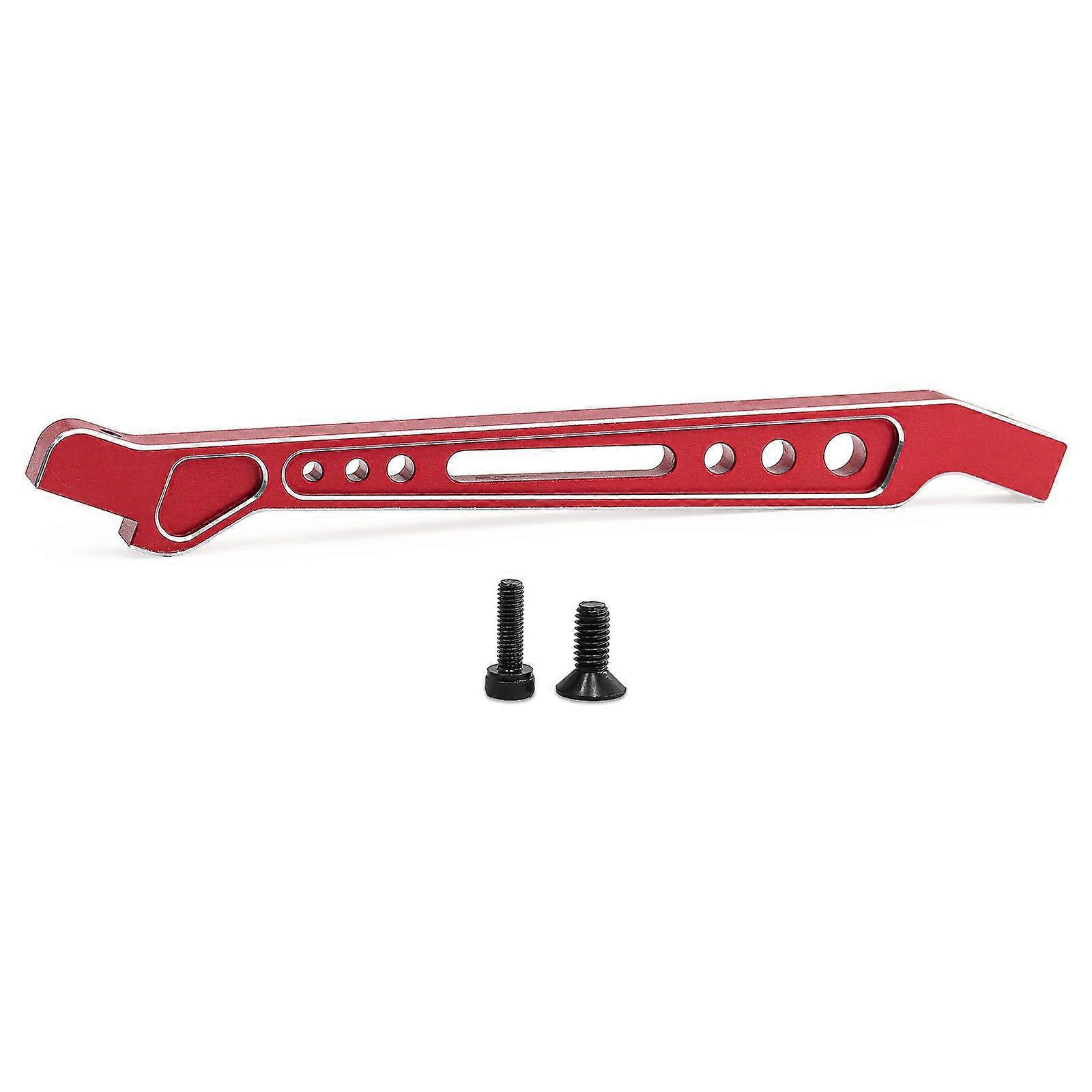 Sturdy Front Support Shock Mounting Brace Shock Absorbers Rack For 1/8 Remote Control Crawlers Vehicle Red