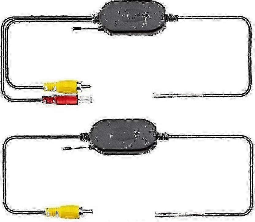 12v/2.4ghz Wireless Video Transmitter And Receiver For Vehicle Backup Camera/front Car Camera (zbc-101) f74