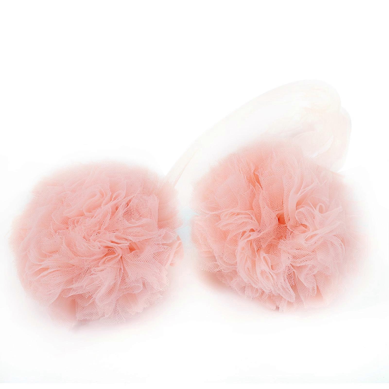 Moustiquaire suspendue pour lit de bébé, boule de fleurs, accessoires de berceau, décoration murale suspendue (rose)