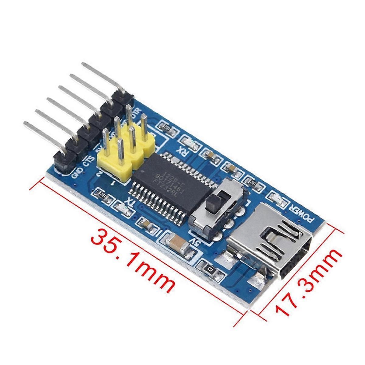 FT232RL Module USB TO TTL 5V 3.3V Debugger Download Cable to Serial Adapter Module for , FT232RL