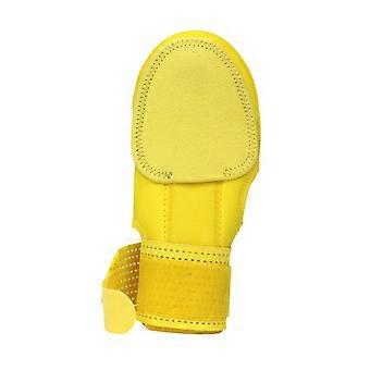 Sliding Glove with Hard Shell for Baseball and Softball, Ergonomic Breathable Yellow