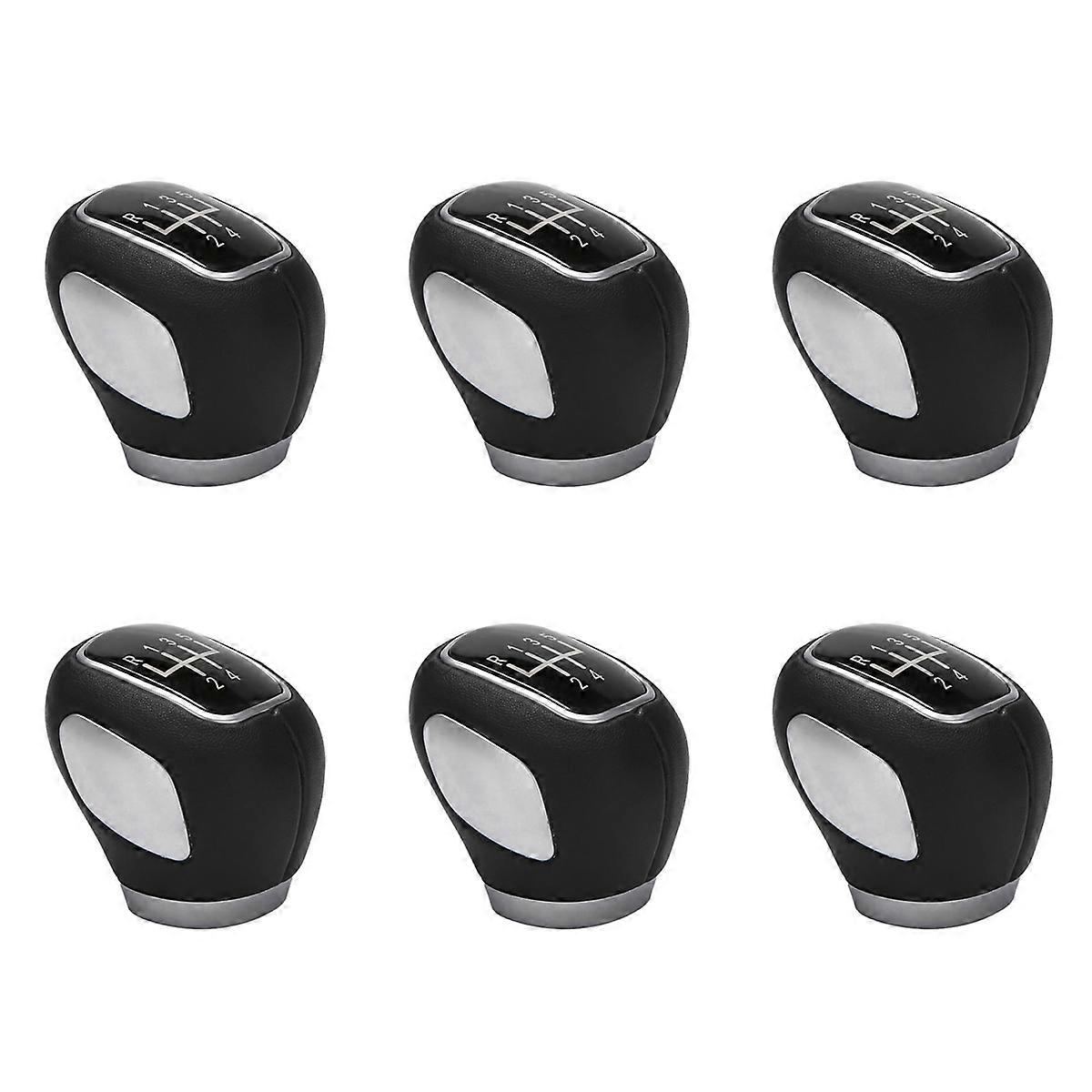 6X 5 Speed Manual Gear Shift Knob Shifter Lever Head for 2009-2015