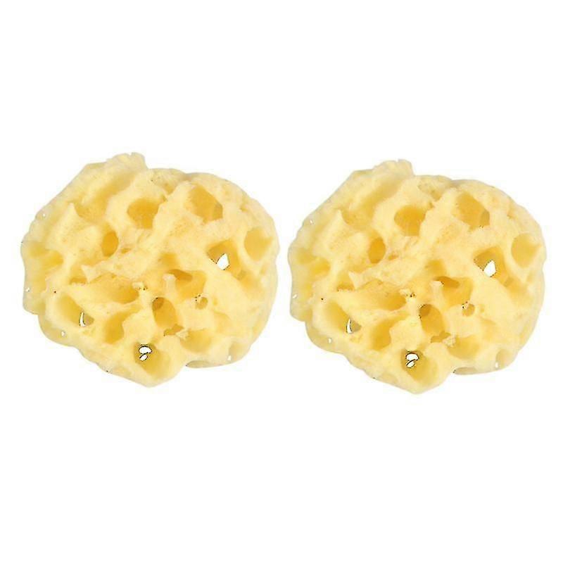 2pcs Natural Sponge, Eco-Friendly Cleaning and Bathing Essentials