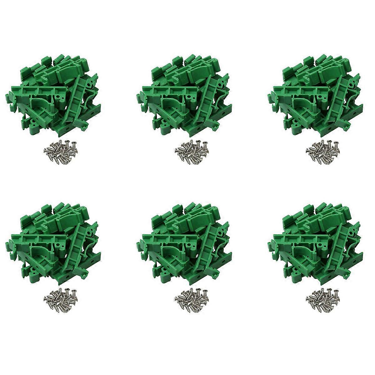 20Pcs DRG-01 PCB for DIN 35 Rail Mount Mounting Support Adapter