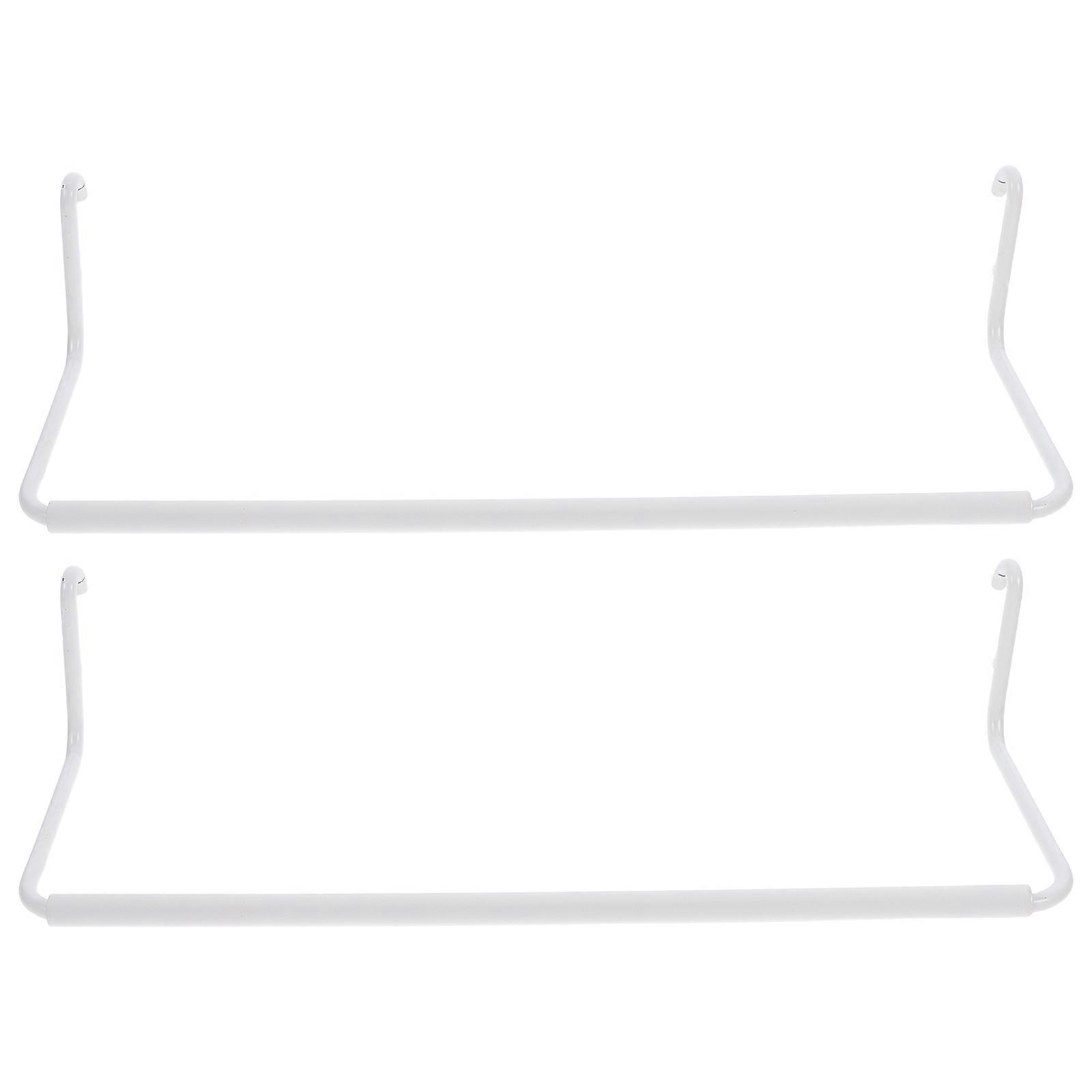 Paper Towel Rack for Pegboard – Expandable Towel Holder for Home, Kitchen, Office Storage (2pcs)