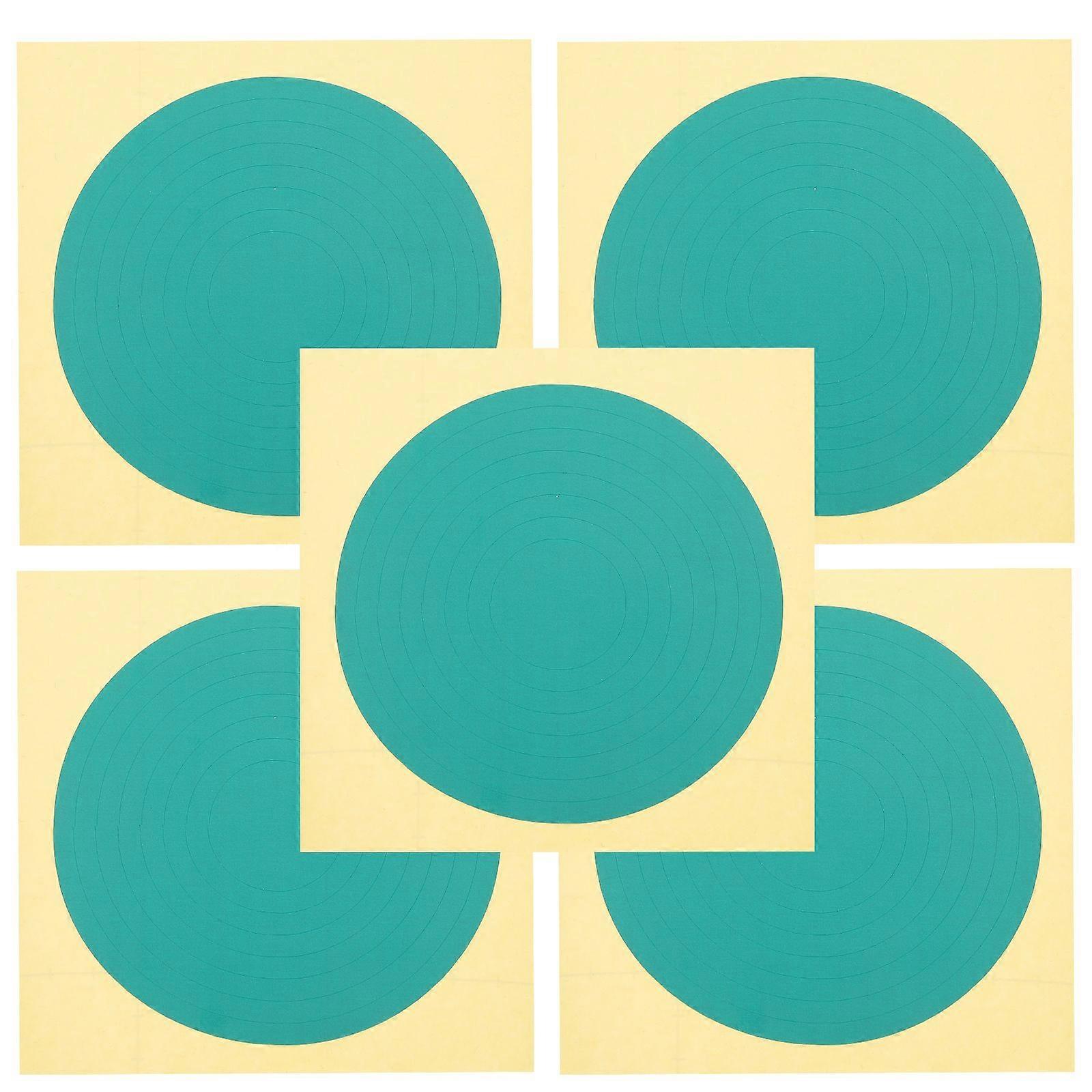 5 Blatt Manometer-Aufkleber Manometer-Identifikationsetiketten Selbstklebende Manometer-Aufkleber