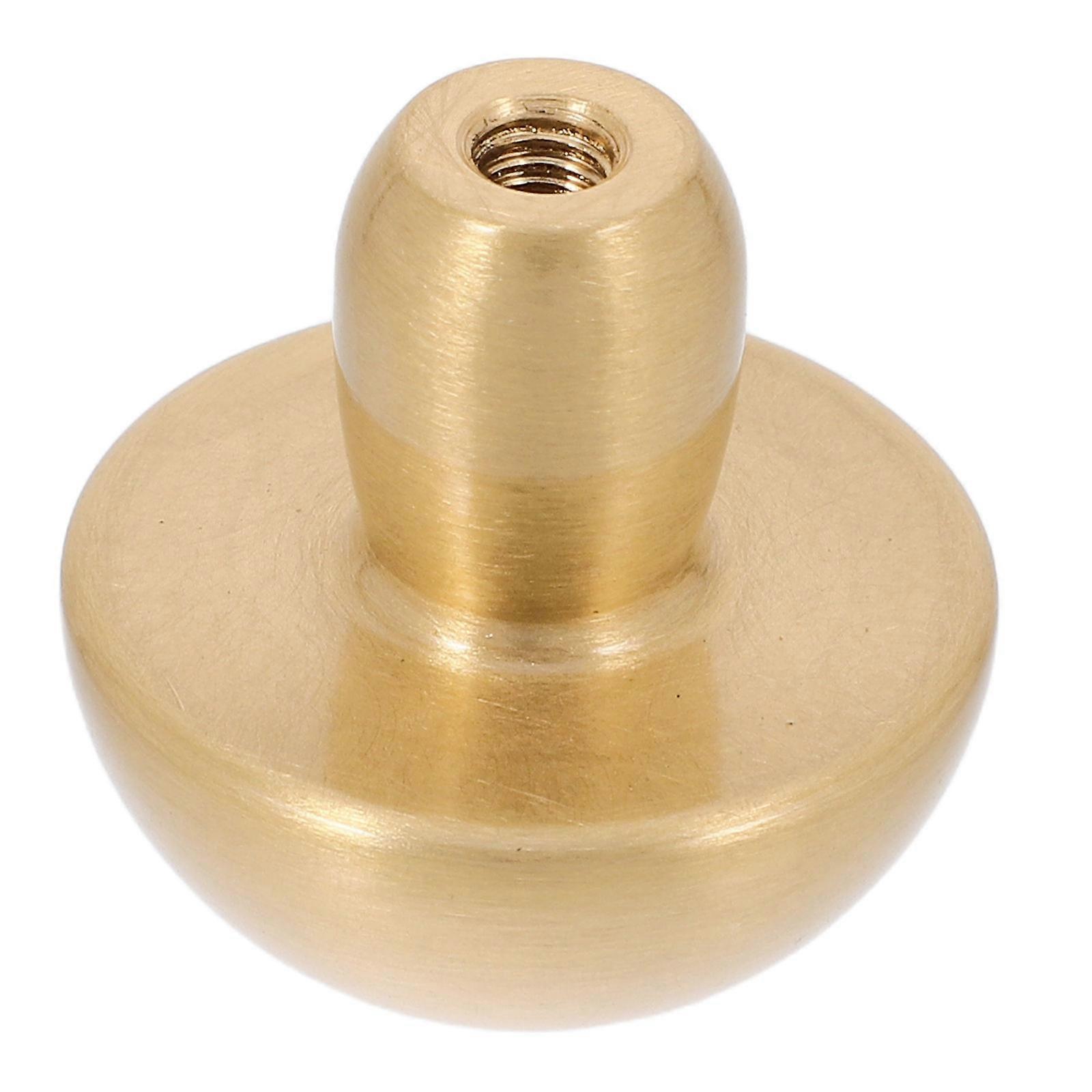 Gold Cabinet Hardware Brass Mushroom Cabinet Knobs Kitchen Drawer Pulls for Dresser 1Pack