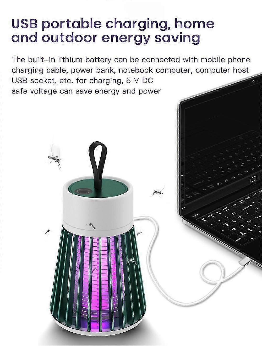 Mosquito Zapper - Bedbugs Heater, BuzzBug Mosquito Killer, USB Charging, Great for Outdoor and Indoor