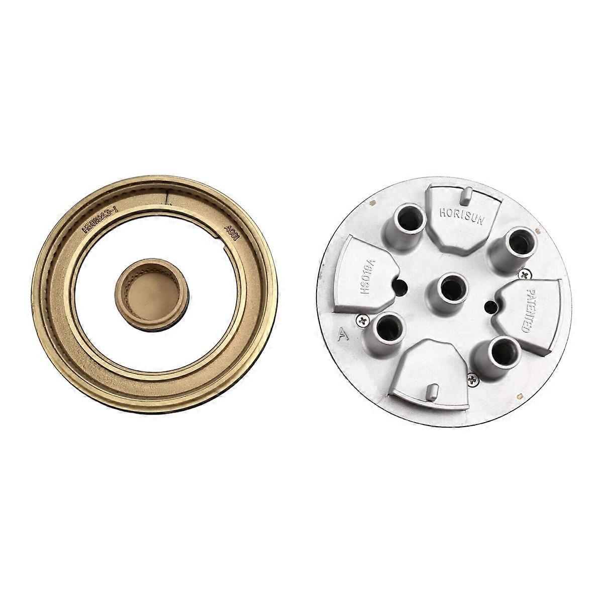 Stove Cooker Hat Replacement Set, Oven Gas Hob Burner Crown