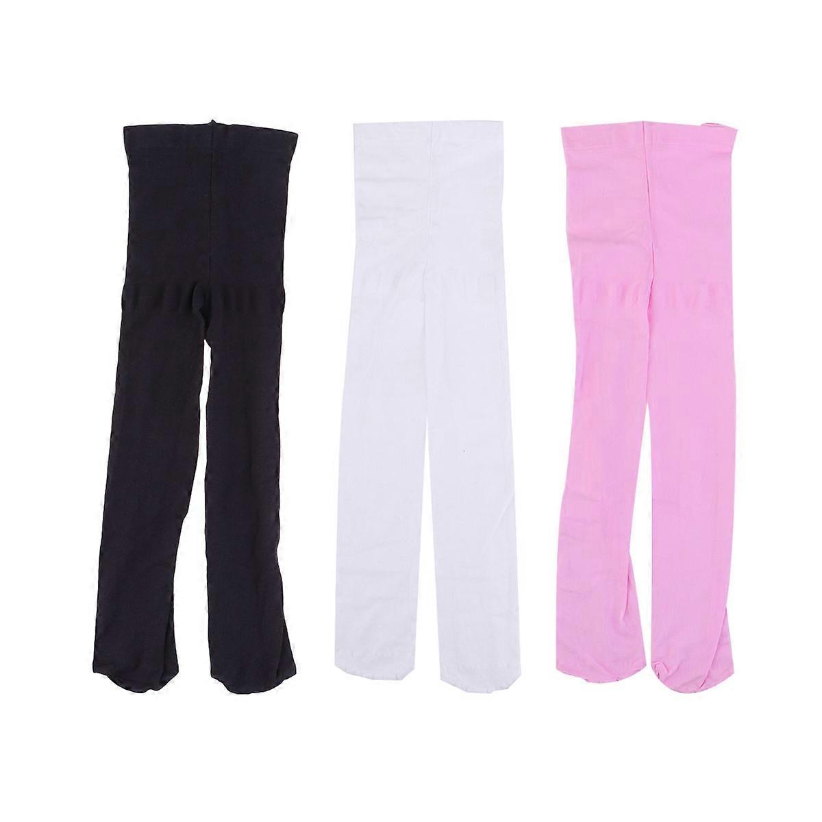 Childrens Pantyhose Kids Ballet Tights Translucent Stocking for Child Ballet Dance Size 3Pack