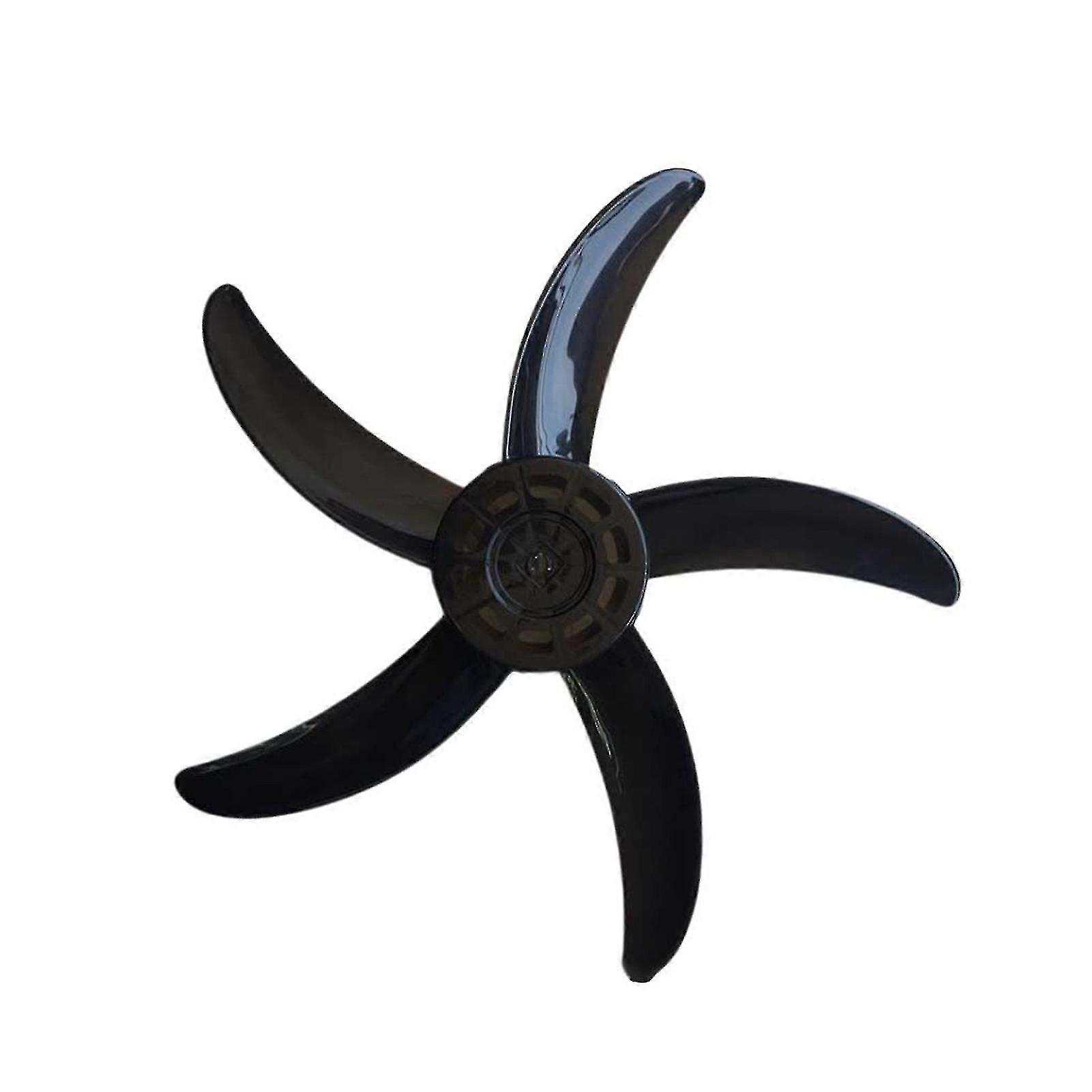 5 Leaves Table Fan Blade Low Noise Easy to Install Accessory for Table Fan