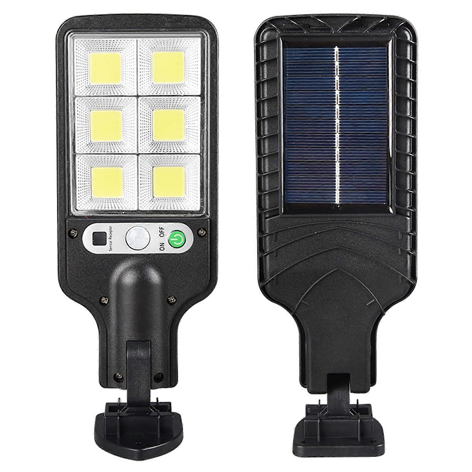 Solarpowered wall light, motion sensor light with 72 COB beads, IP65 solarpowered security light for garden, terrace, yard, deck, garage