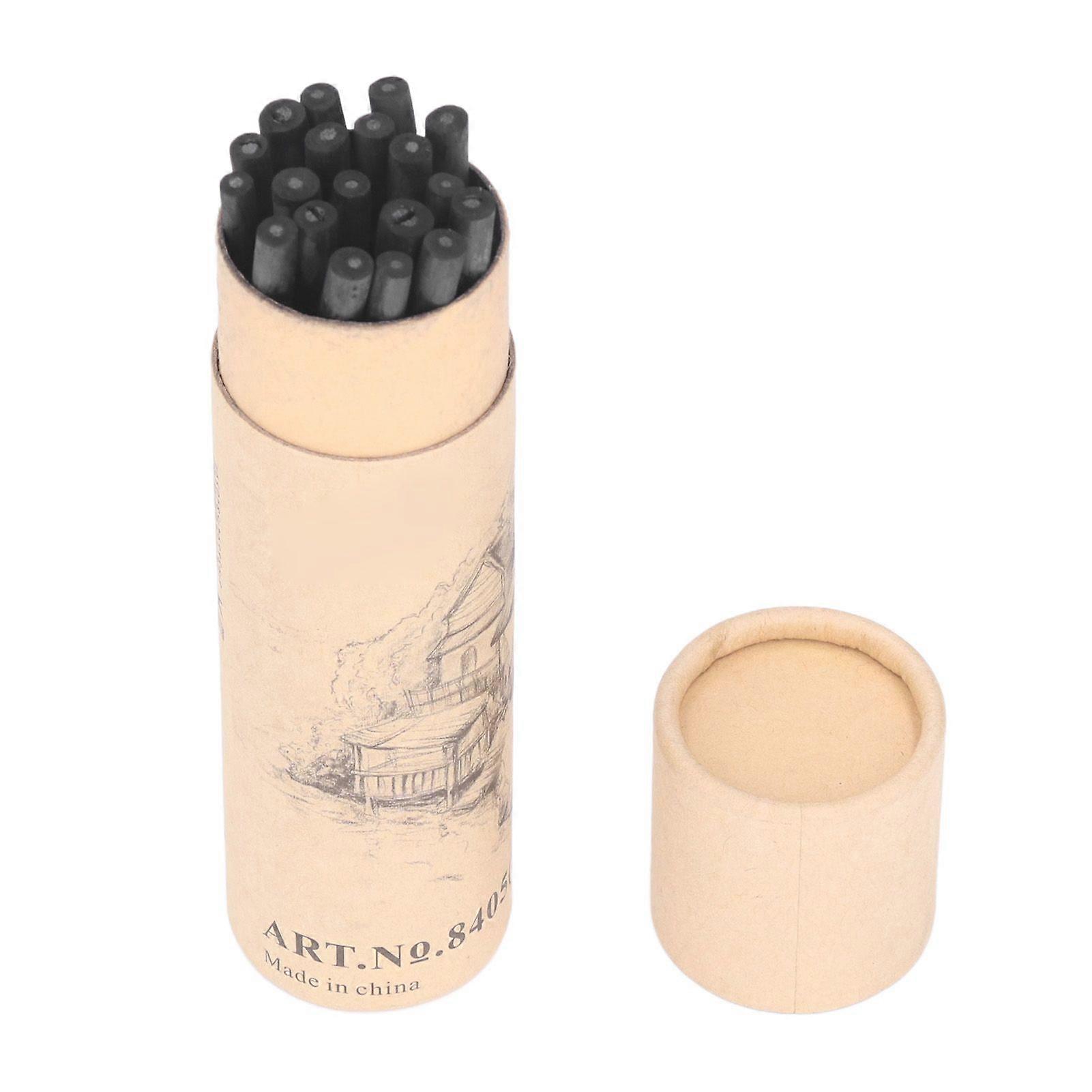 2025 Latest Model  20Pcs Charcoal Stick Write Draw Smoothly Exquisite