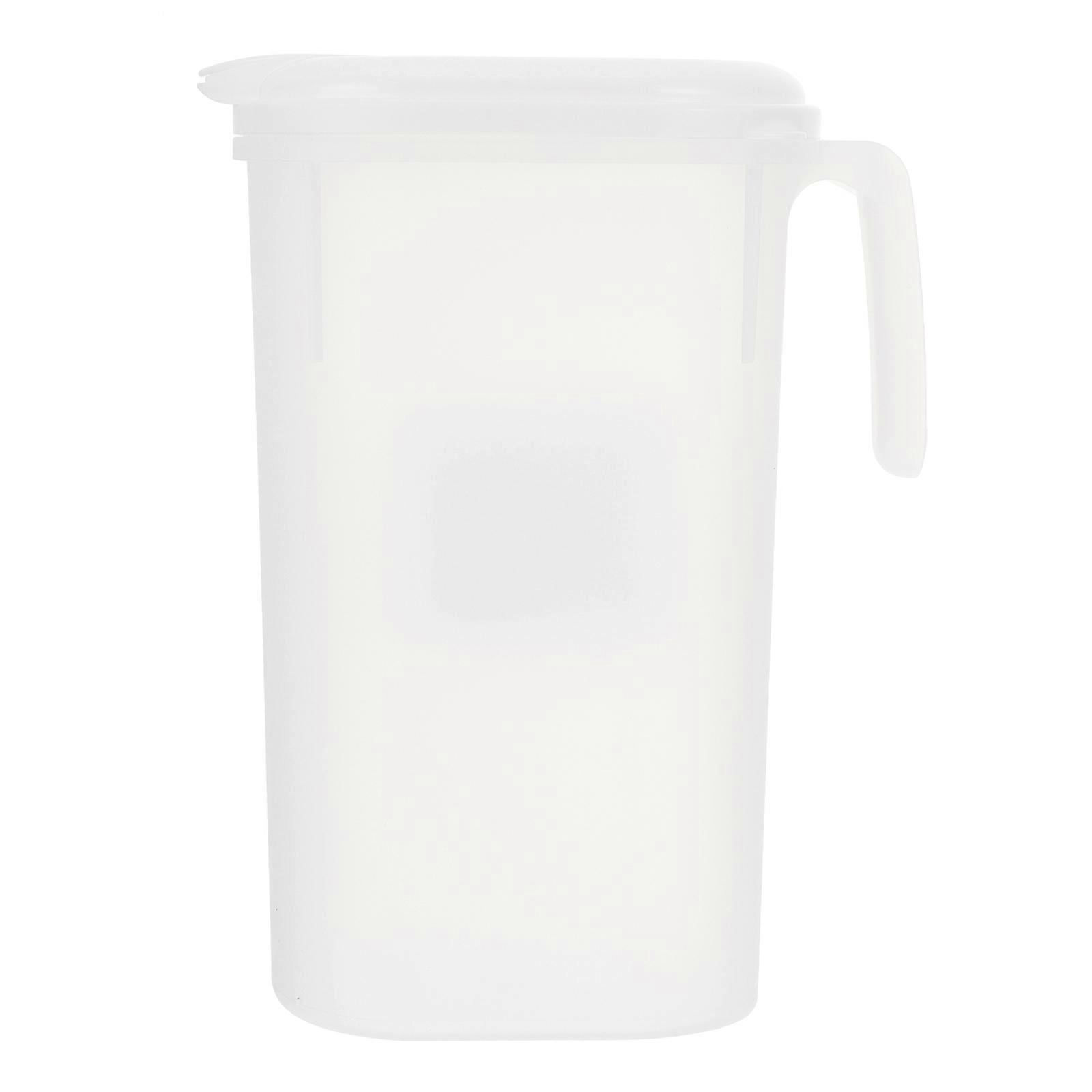 Transparent Water Jug for Home with Large Capacity and Comfortable Handle PP PE Material 1pc