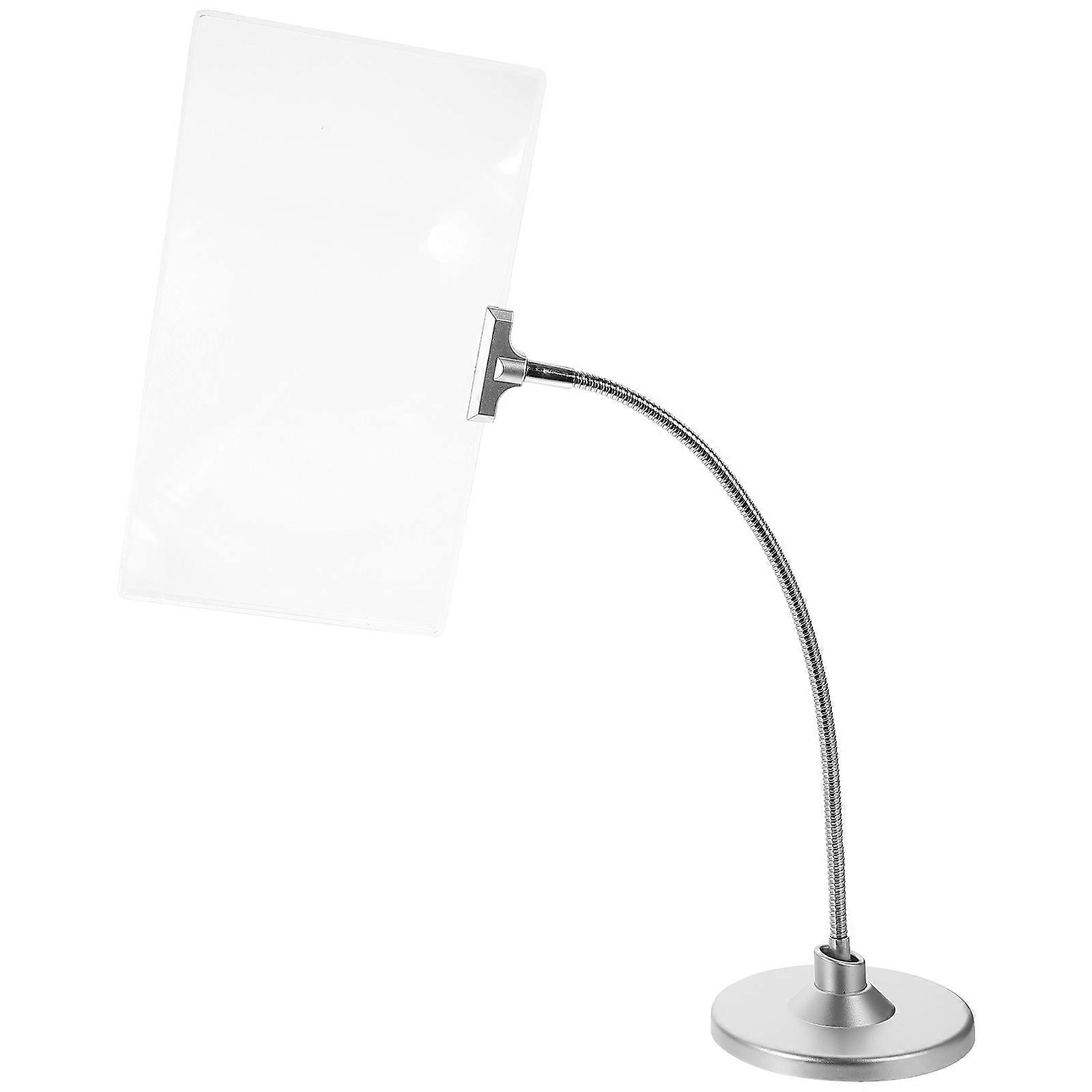 Hands Free Magnifying Glass with Flexible Stand for Crafting, Reading & Close Work – Durable Lens, Elegant Design