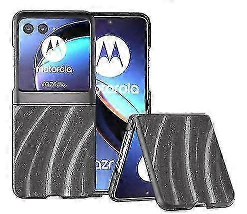 Case for Motorola Razr 40 Ultra, For Motorola Moto Razr+ Plus Case Slim Lightweight, PU Leather Starry Sky Pattern Case Razr 40 Ultra