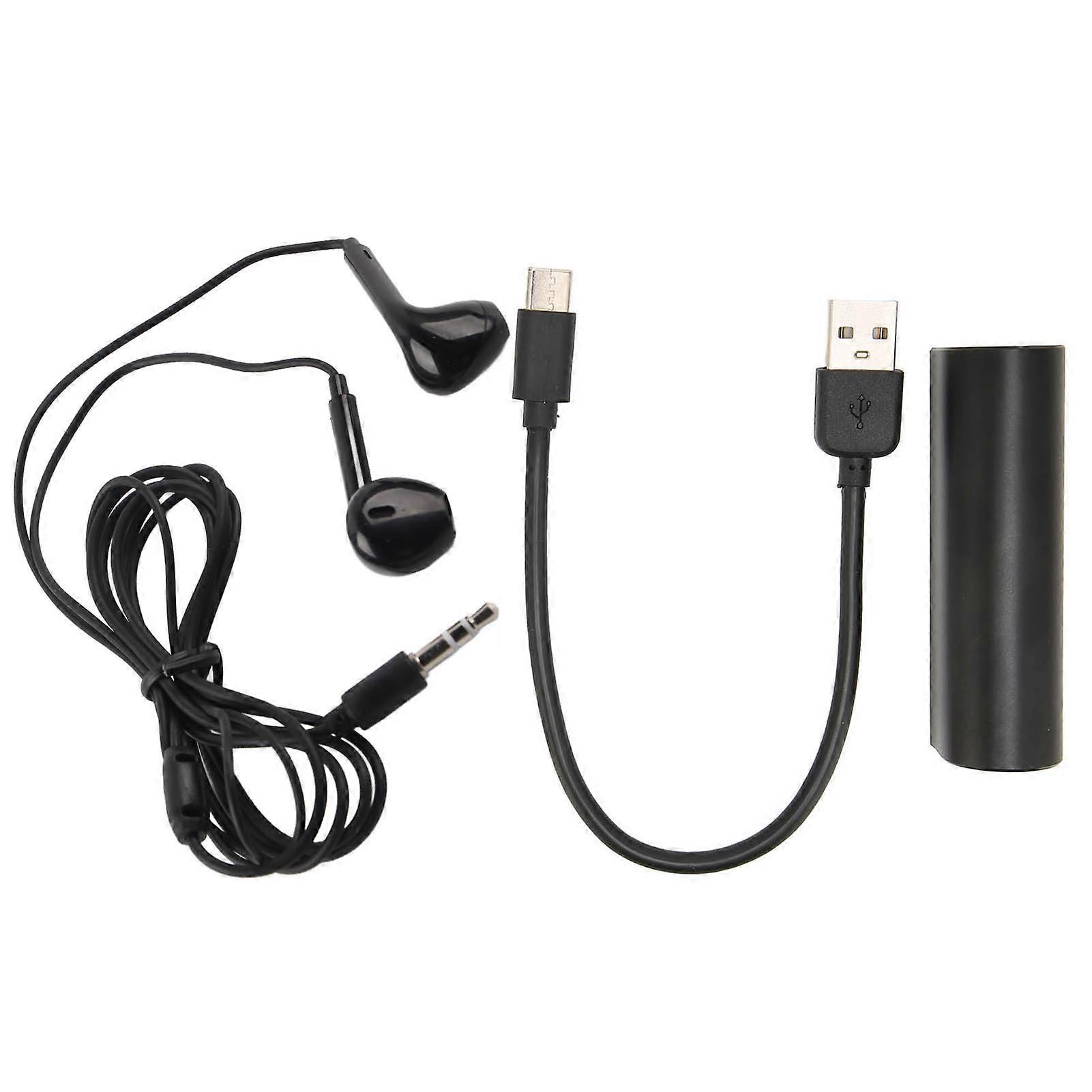 Mini Magnetic Tape Voice Activated Rechargeable Portable Recorder for Lectures Conferences Interviews