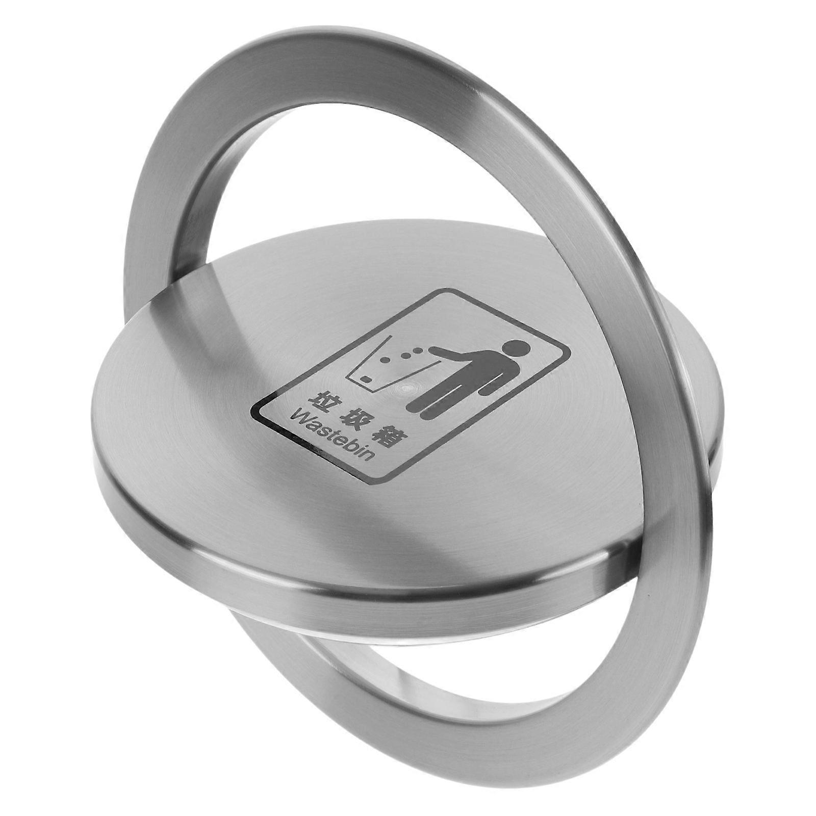 Round Garbage Lid Trash Bucket Cover Workbenches Design Diameter 205mm 1Pack