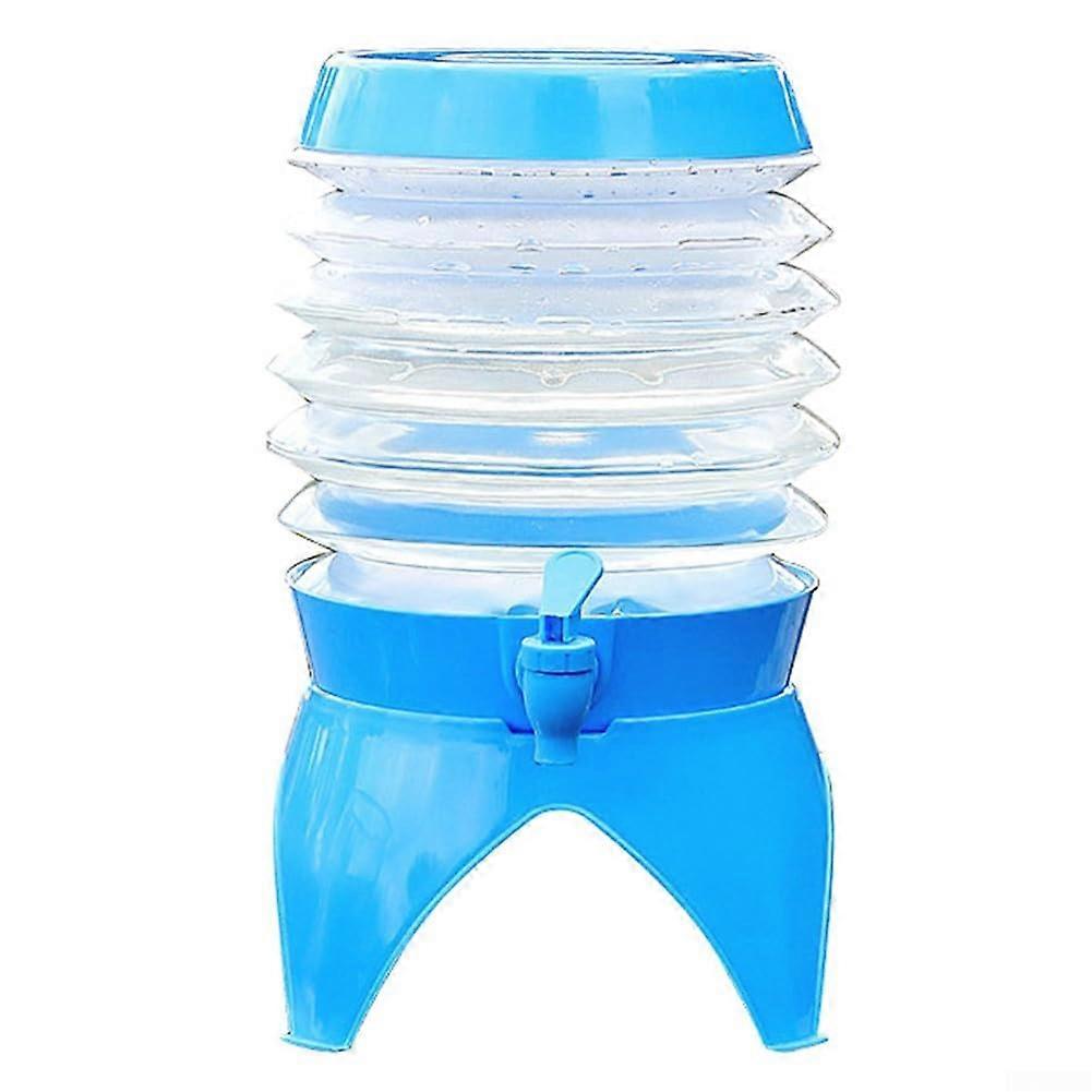 Lightweight, portable beverage dispenser with a stable stand,  for any gathering or picnic (3.5L)