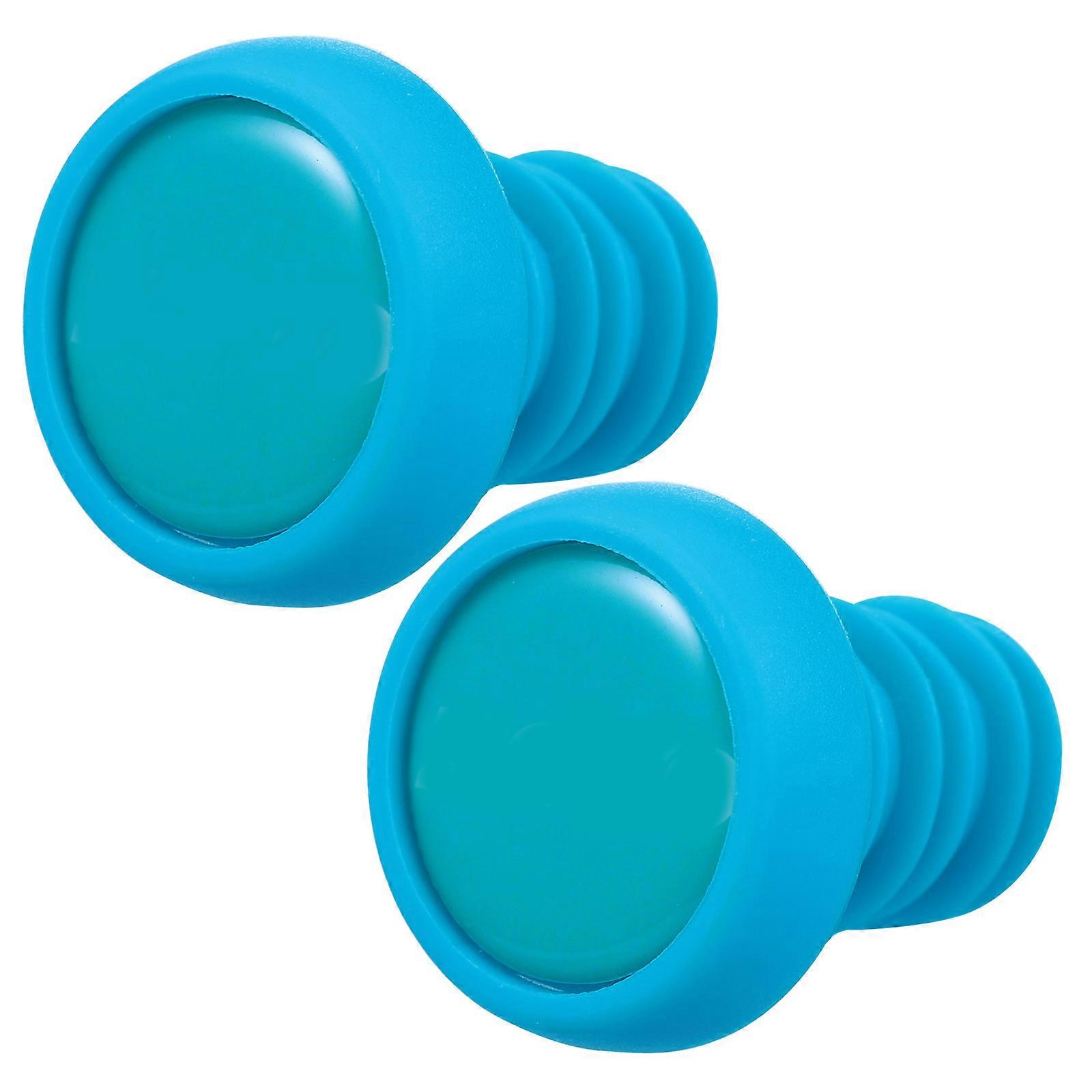 Handlebar End Plugs Expandable Plastic Insert Bike Maintenance 3.2X2.8X2.8CM Polyester 1 Pair