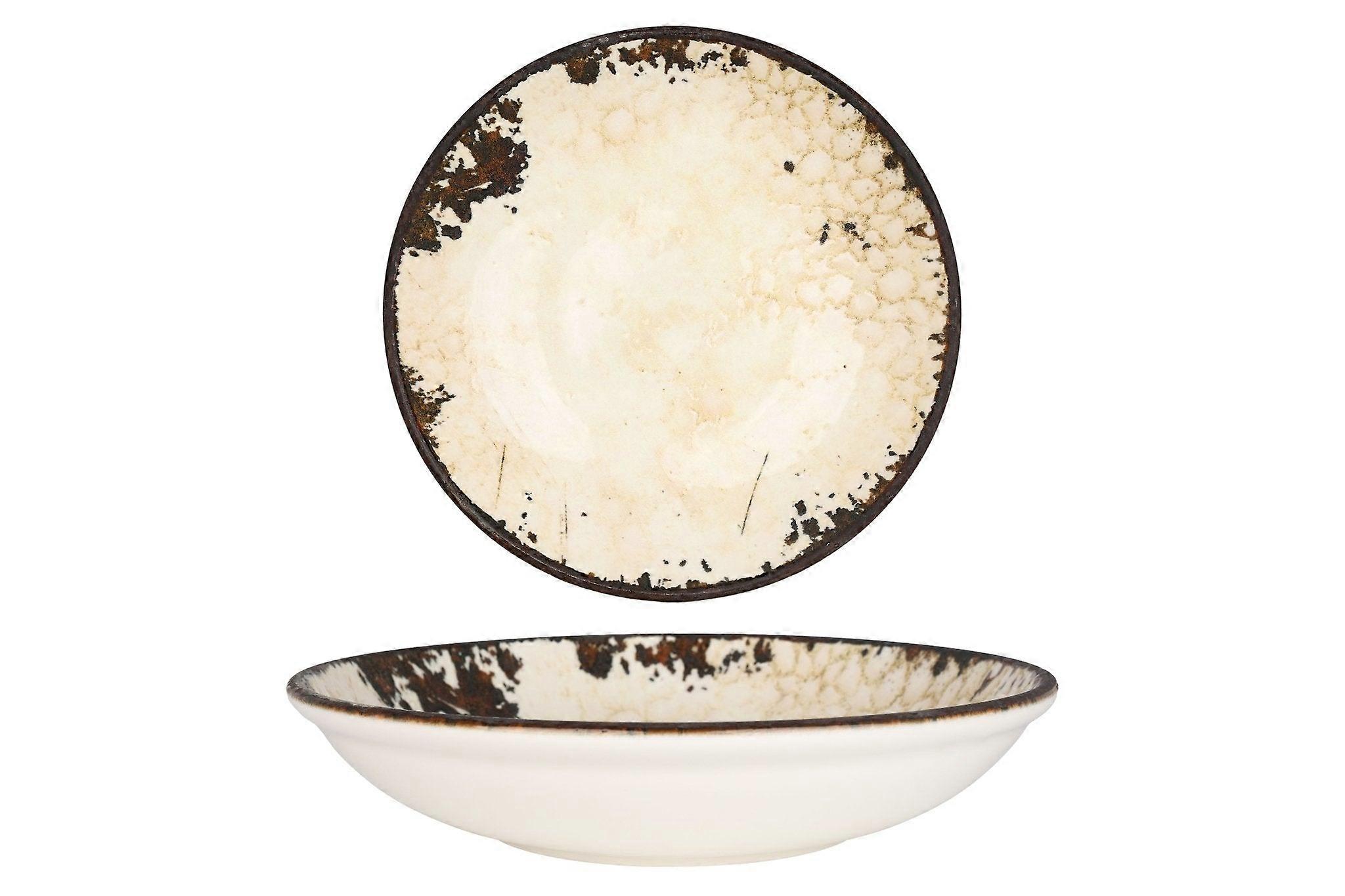 Rinart Deep Plate - Vega - Porcelain - 25 cm (1200cc) - set of 6