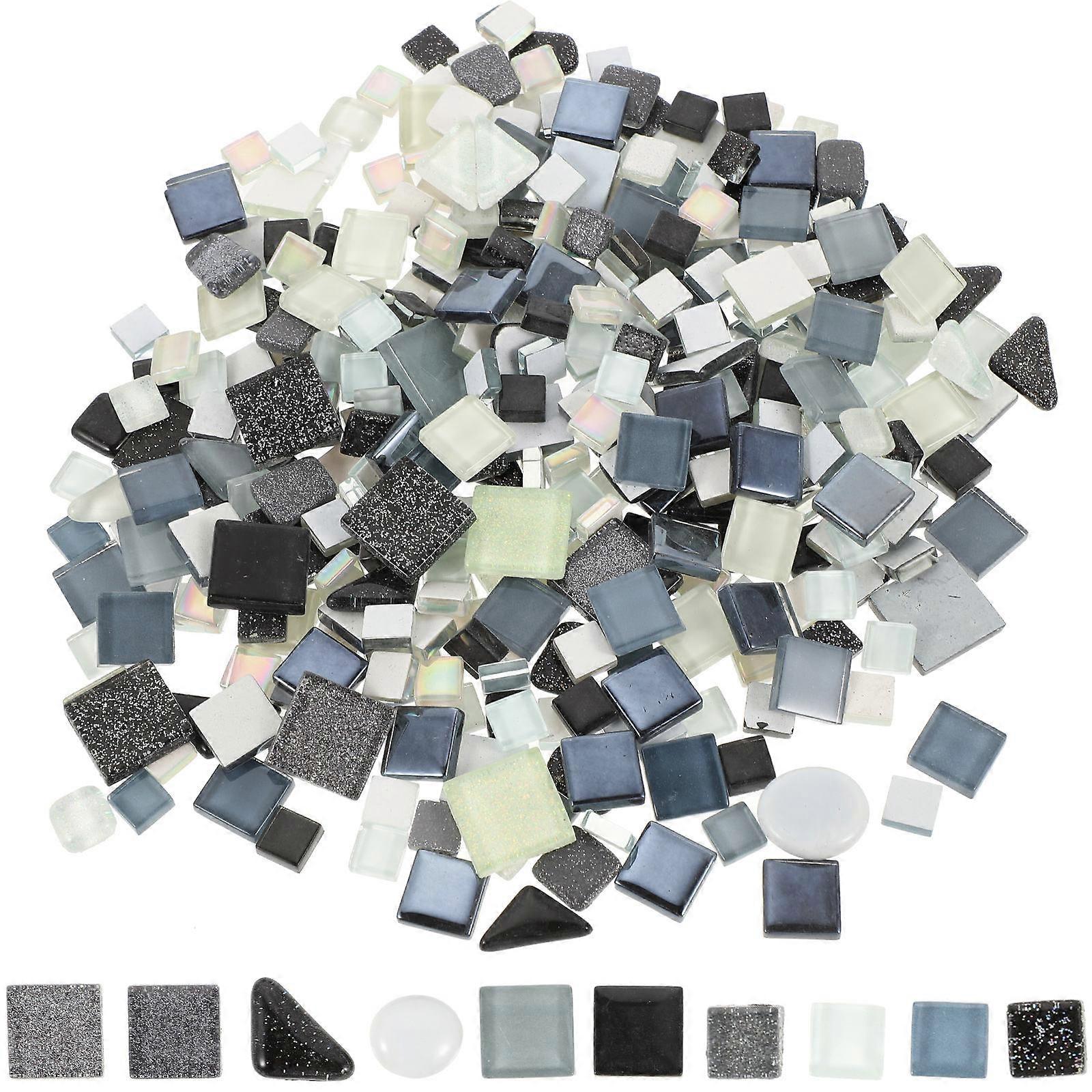 Mini Tiles For Craft Diy Enthusiasts White Bathroom Wall Decor Easy To Inlaid Convenient Operation 1 Bucket