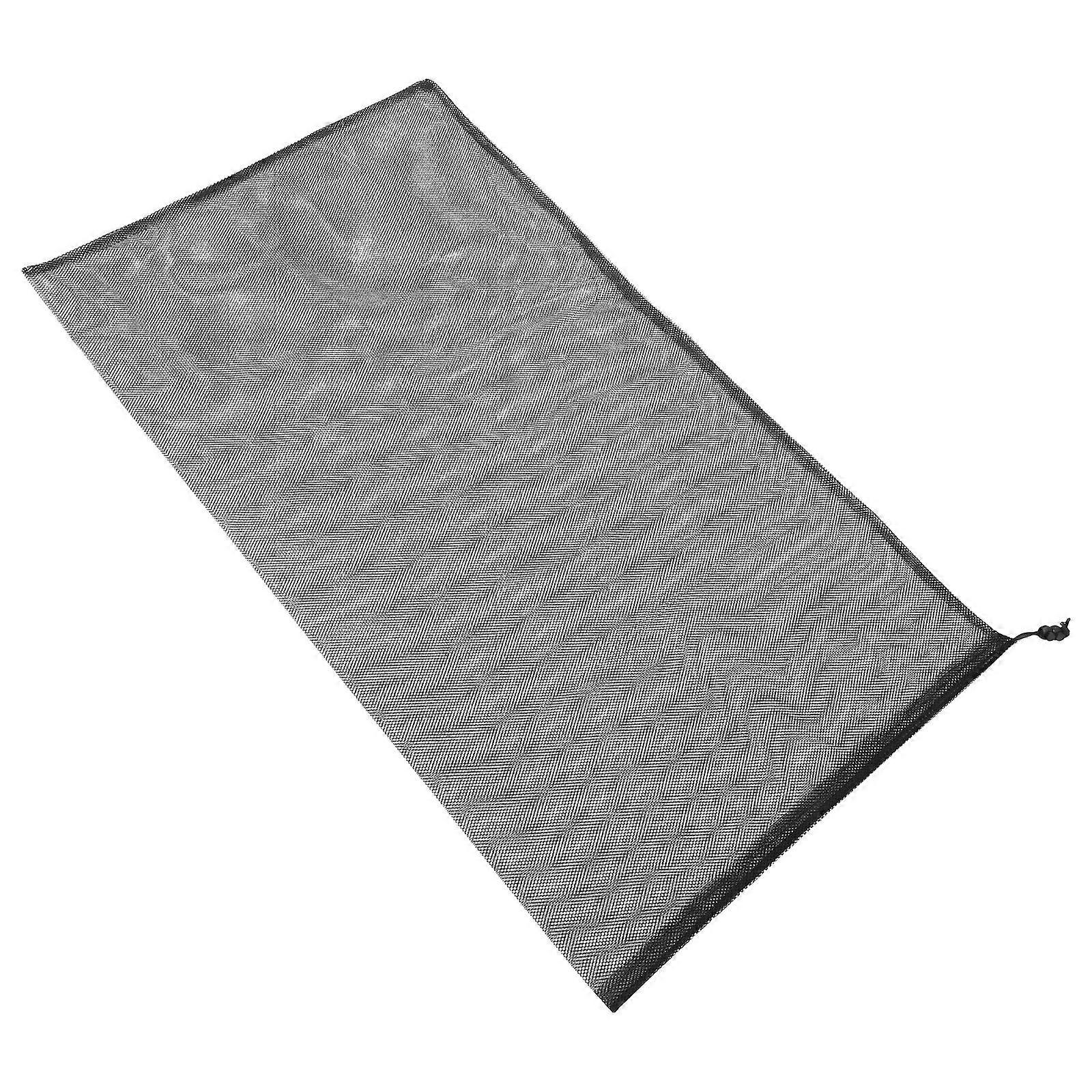 Leaf Collection Bags Replacement Mesh Bag Outdoor Use Black 121.00X61.00X0.10cm Airflow Control 1Pack