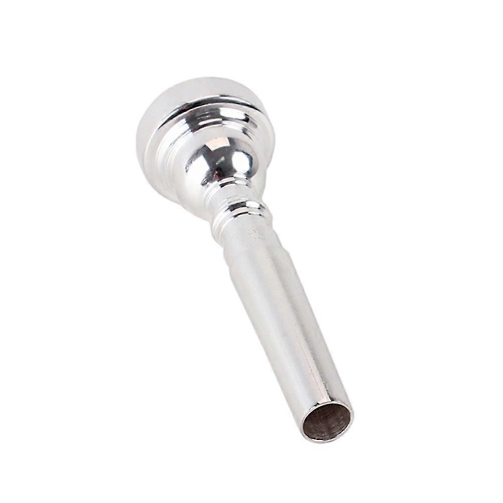 Wind Instrument Trumpet Kit Silver Horn Mouthpiece Advanced Metal Enthusiasts 1Pack