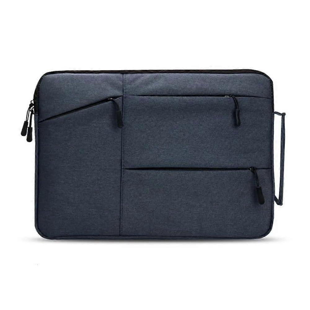 Laptop sleeve for 3339.6 cm laptops, shoulder strap, durable, waterresistant, blue.