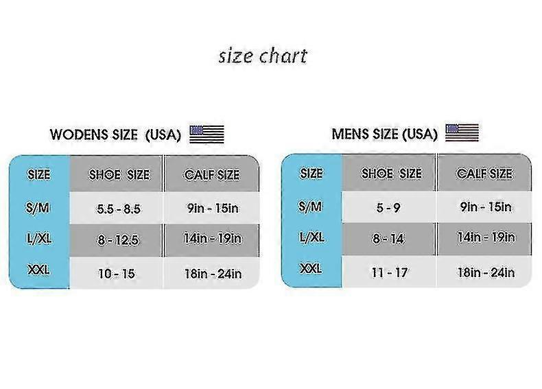 Skarpety kompresyjne dla mężczyzn i kobiet Szerokie łydki Bardzo Szerokie