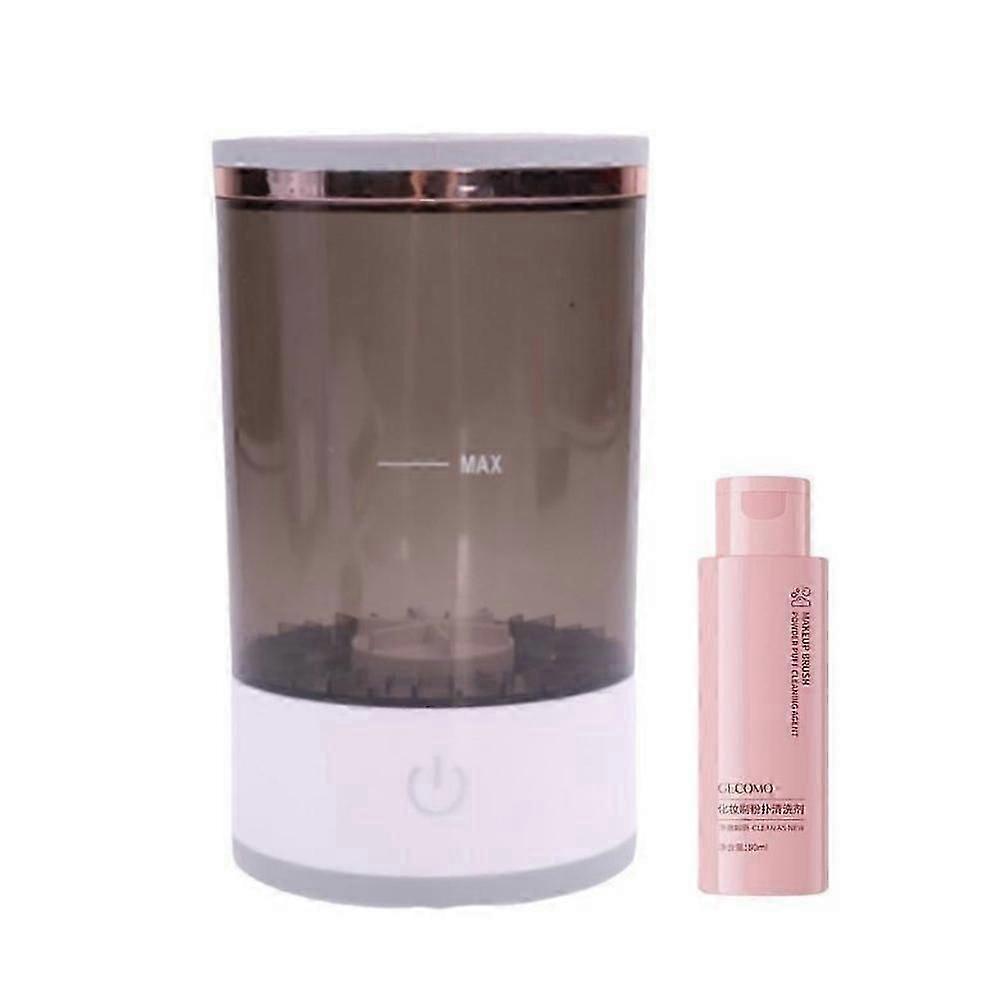 Electric Makeup Brush Cleaner w/ Cleaning Solution