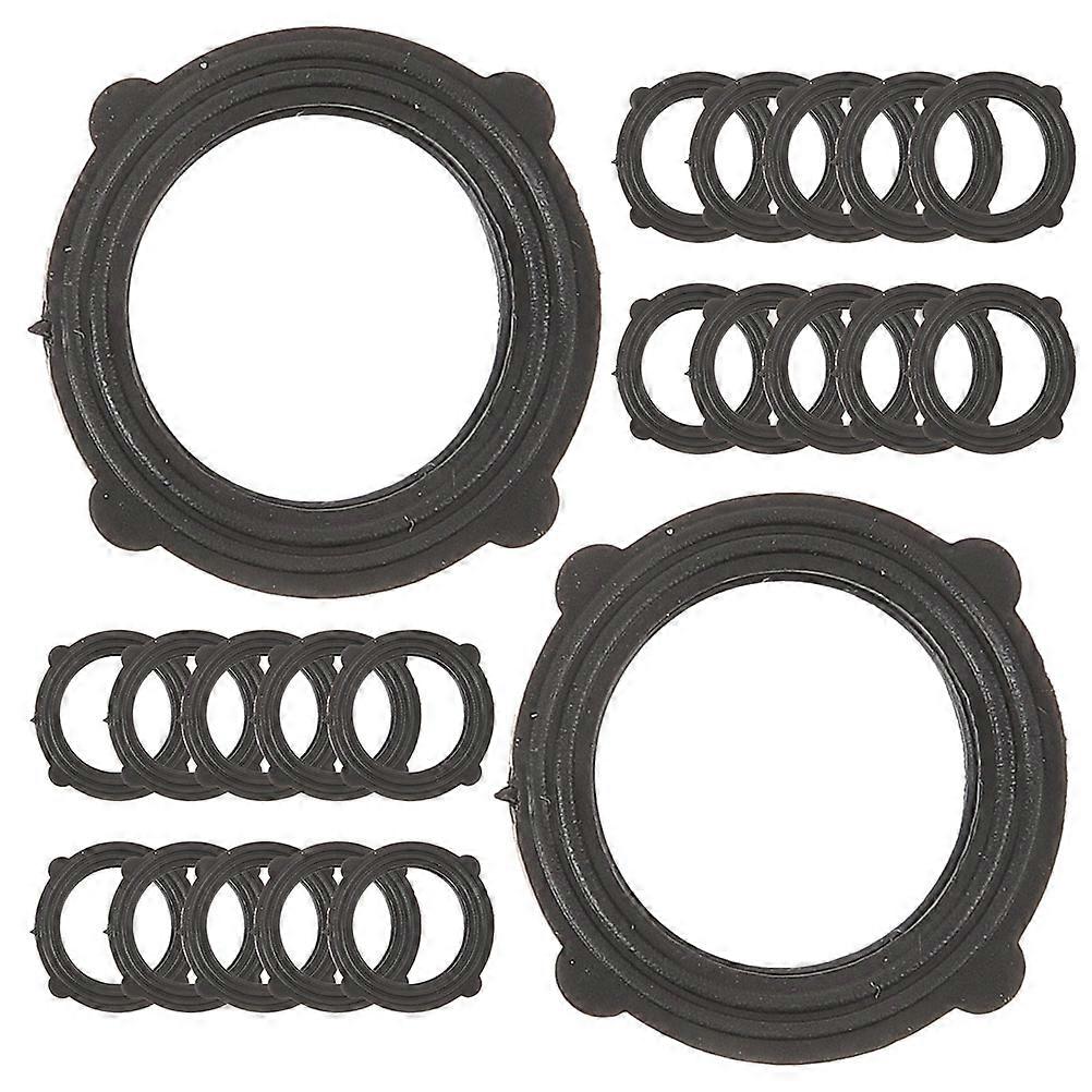 Garden Hose Gaskets Round Washers For Gardening Home Use Industrial Settings Durability 40Pcs