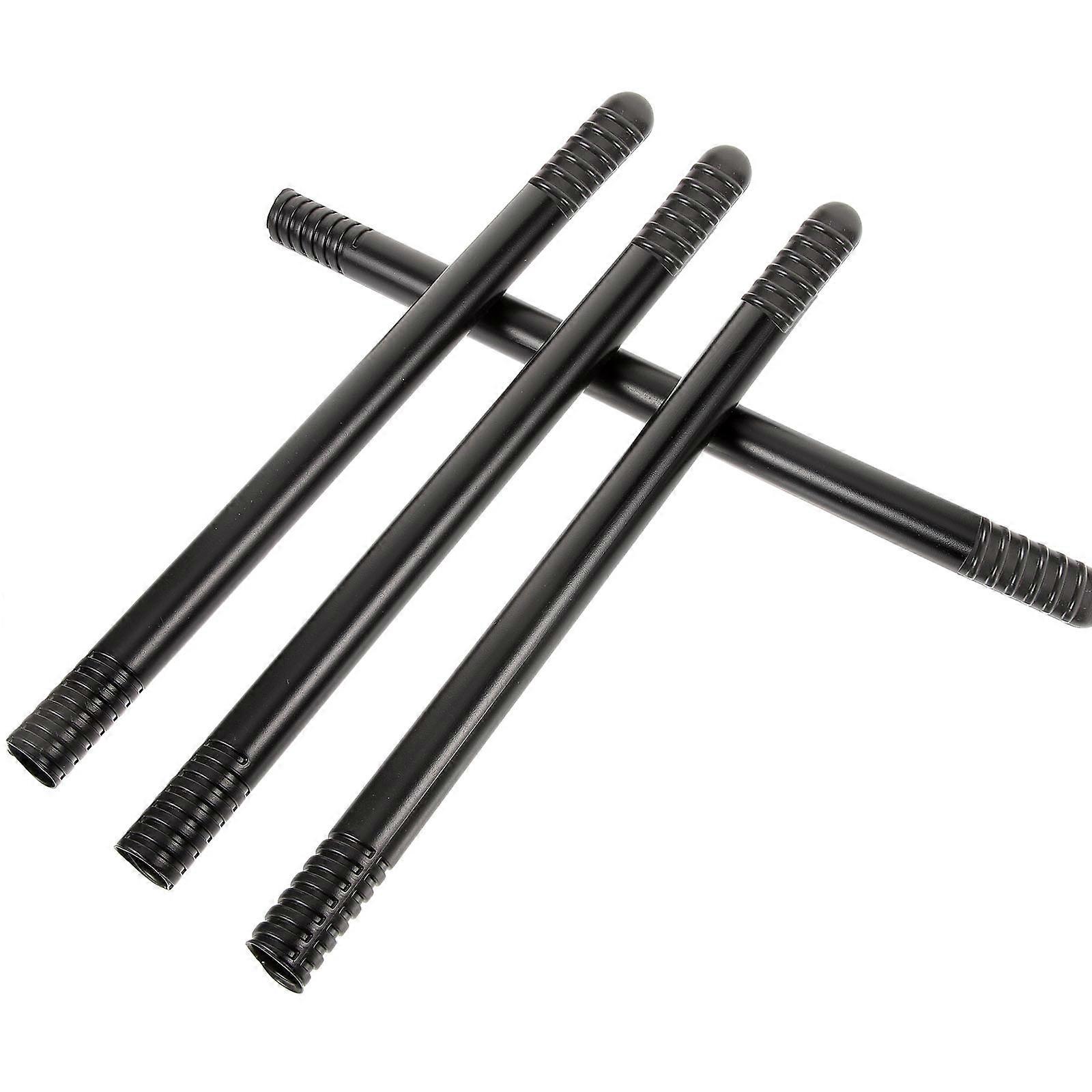 4pcs Plastic Witch Broom Replacement Rods for Cosplay Halloween Costumes Threaded Design for Secure Fit Party Performance Accessory