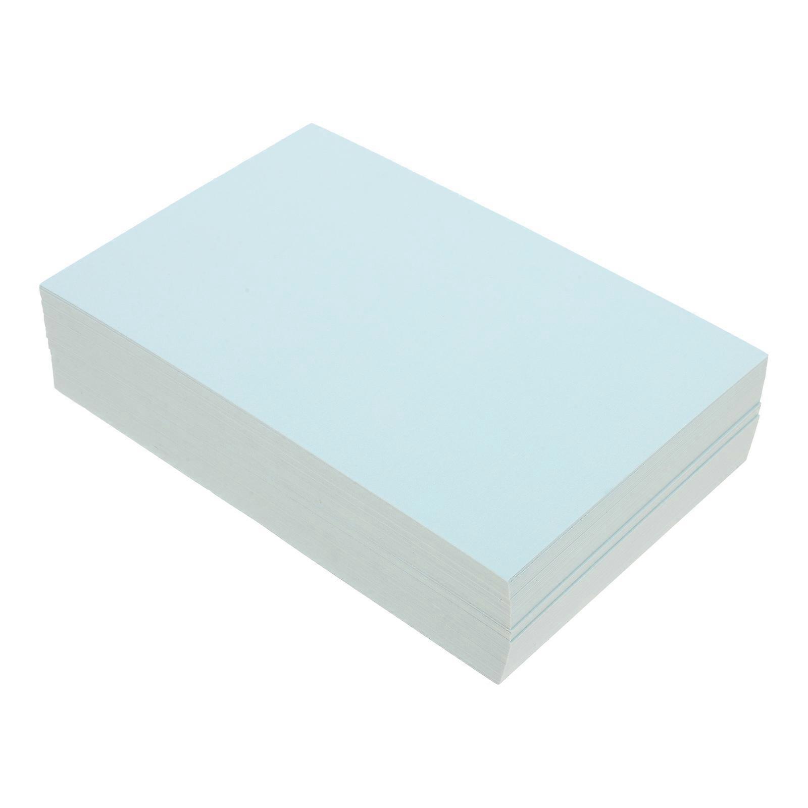 Sky-blue Thick Paper for Painting Card Stock Ideal for DIY Crafts and Drawing 100pcs