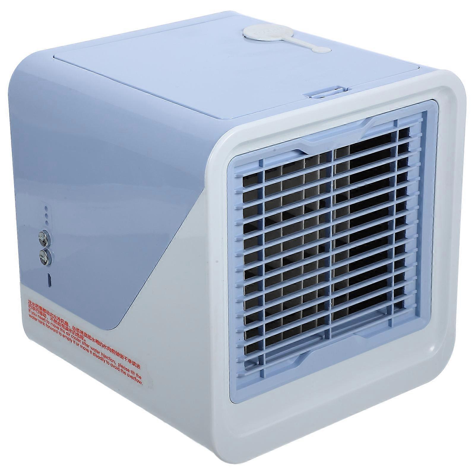 Air Conditioning Portable Fan Table Electric Cooling Device for Hot Summer Family Use 1Set