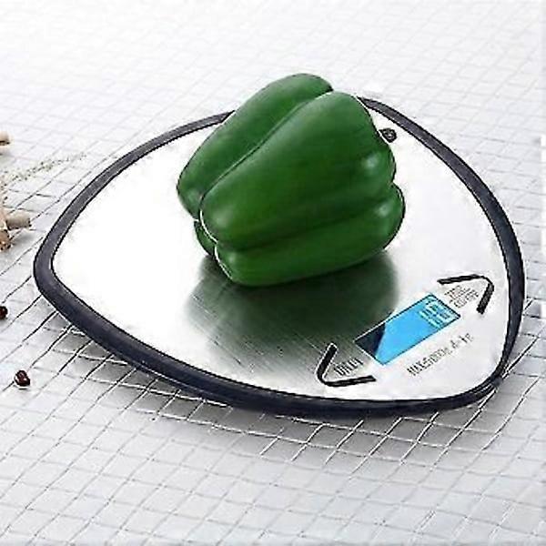 Portable Digital Kitchen Scale Small Food Scale with Tare Function Cooking Baking Measurement Balance in Grams Lb Ounces 5kg/1g Backlight