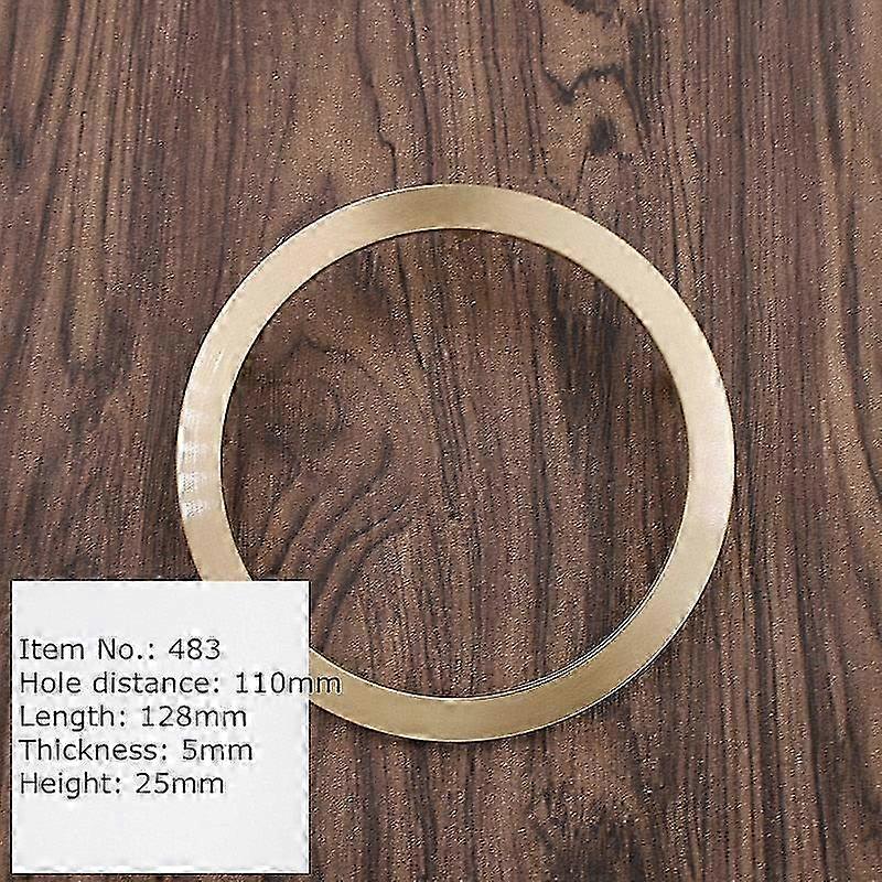 2025 Solid Brass Circle Handles For Furniture Cabinet Pulls Drawer Cupboard Kitchen Handle Door Handle Gold Knobs Hardware