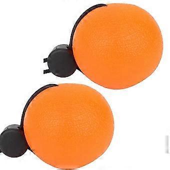 2PCS Silicone Hand Grip Balls per ridurre la pressione polso esercizio massaggio strumenti di recuperoOra