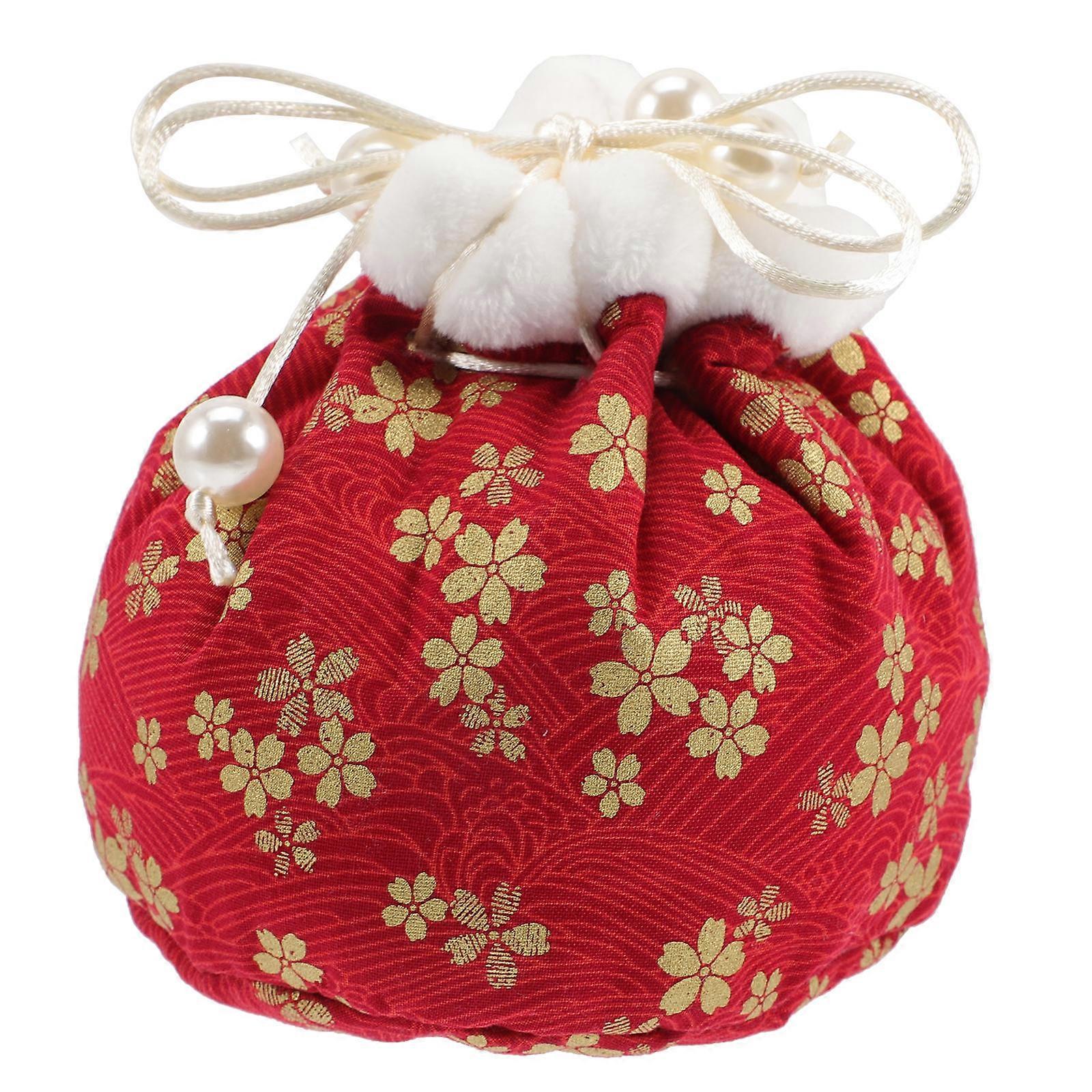Reusable Hand Warmer Cover For Hot Water Bottles In Vibrant Red 13X13CM Temperature Retention 1Set