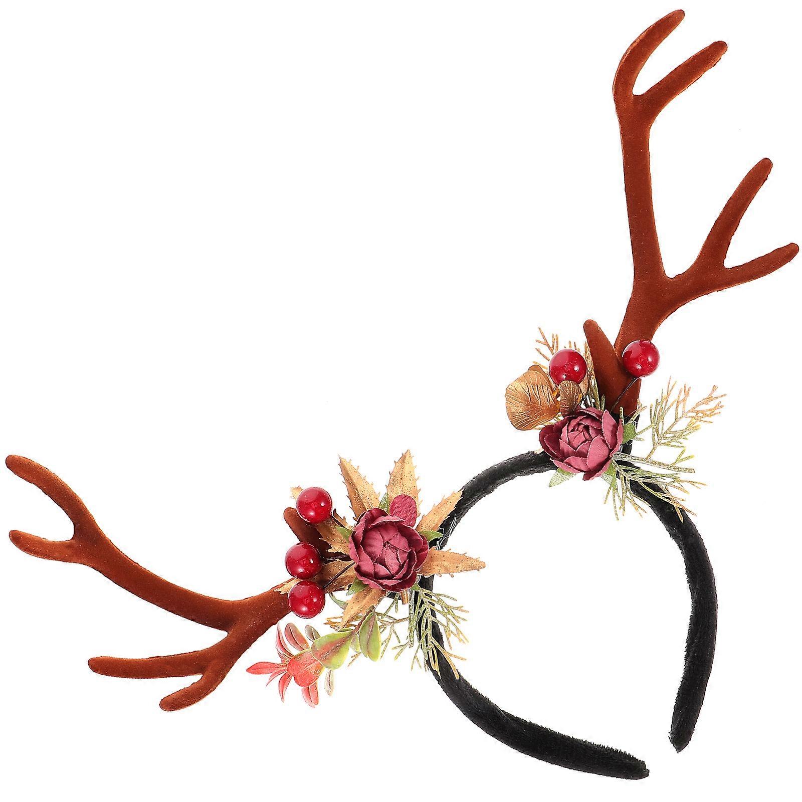 鹿の耳 ヘッドバンド 子供 お祝いの雰囲気 作成 マスカレード 1パック