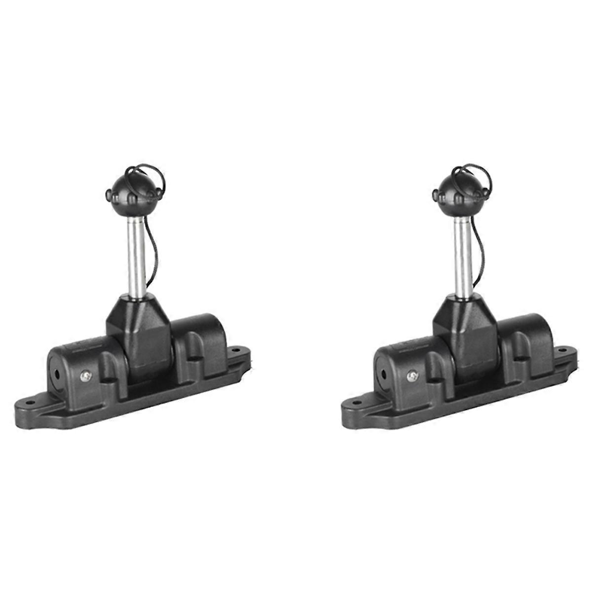 2X Boat Paddle Lock Support Boat Kayak Anchor Holder,Tie Down Paddle Holder Inflatable Dinghy Canoe