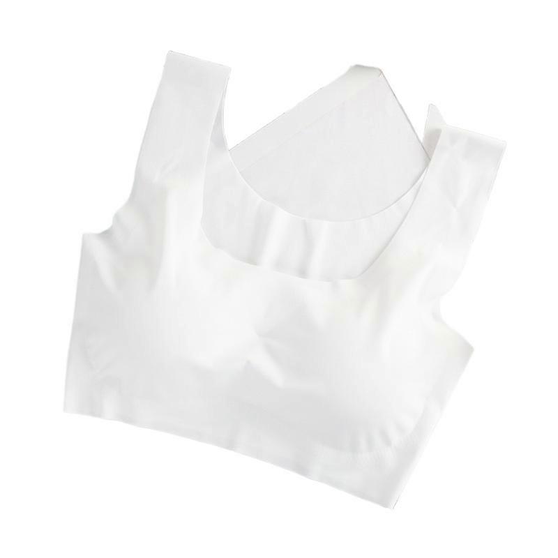 Comfortable sleep bra wireless gathering seamless large size anti shock back