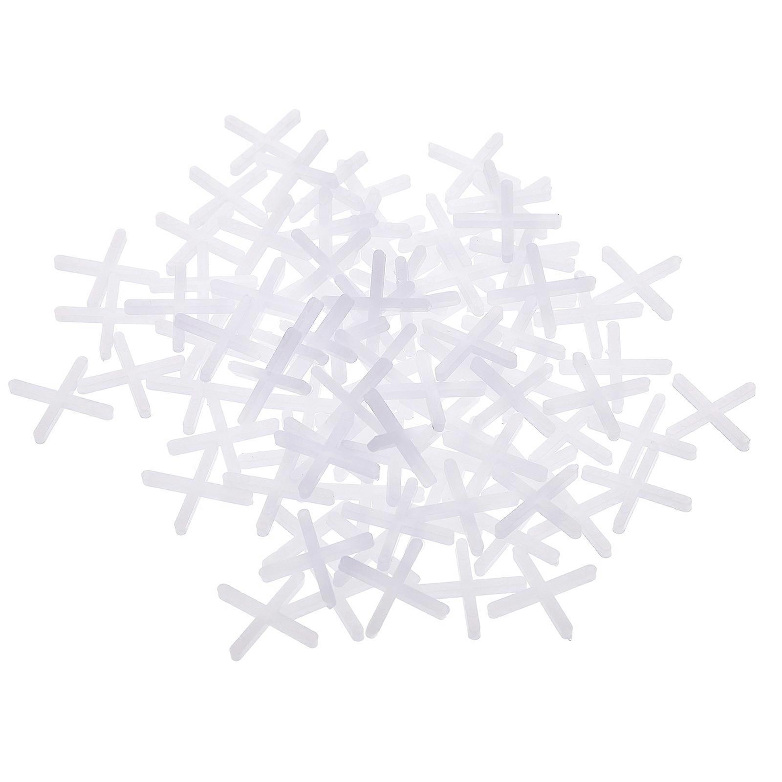 Cross Tile Spacers for Floor Use Made of Durable PE Material White Color 10000 Pcs