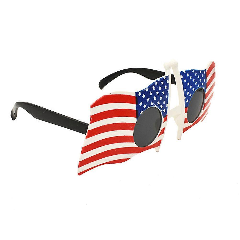 Durable American Flag Sunglasses for Party Use Lightweight and Comfortable Multi Color 4134082