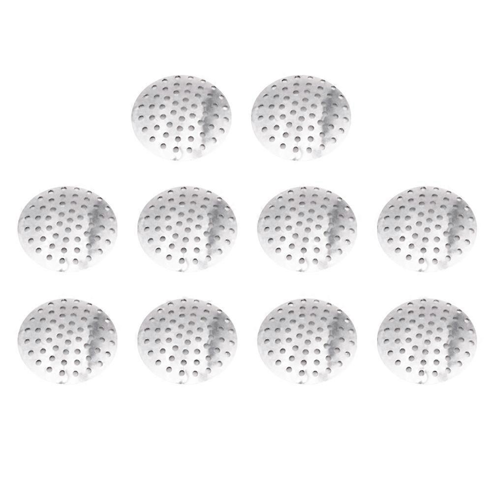 DIY Hair Accessory Silver Iron Slice for Decoration 100pcs Practical and Creative 25mm