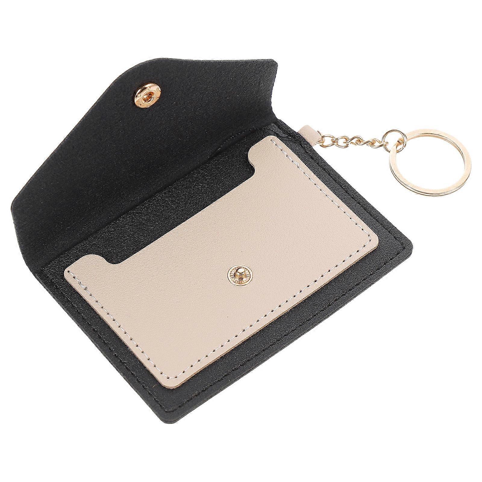 Coin Purse Wallet with Keychain – Compact Lightweight Change Pouch, Stylish Durable Card Holder for Travel, Business & Daily Use